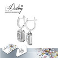 Destiny Jewellery Crystal From Swarovski Set Brand Pendant and Earrings